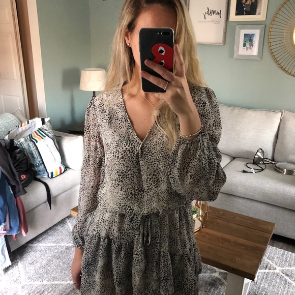 Dynamite leopard tie dress - Picture 3 of 3